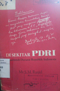 DI SEKITAR PDRI