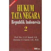 HUKUM TATA NEGARA REPUBLIK INDONESIA  2