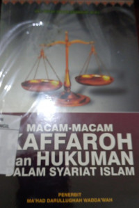 MACAM-MACAM KAFFAROH DAN HUKUM DALAM SYARIAT ISLAM