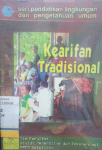 KEARIFAN TRADISIONAL