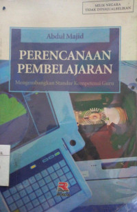 PERENCANAAN PEMBELAJARAN