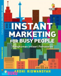 INSTANT MARKETING FOR BUSY PEOPLE