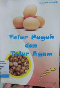 TELUR PUYUH DAN TELUR AYAM